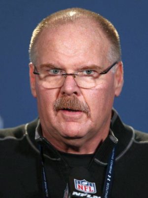 Andy Reid Height, Weight, Birthday, Hair Color, Eye Color