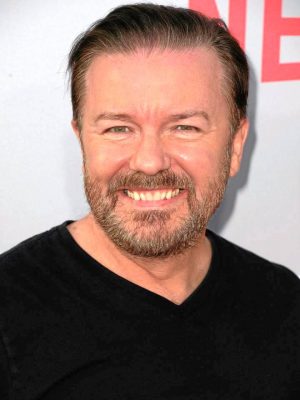 Ricky Gervais Wzrost, Waga, Data urodzenia, Kolor włosów, Kolor oczu